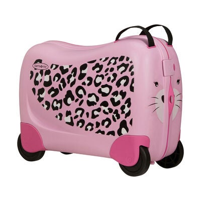 Samsonite Dream Rider Ride-On Suitcase in the color Leopard.